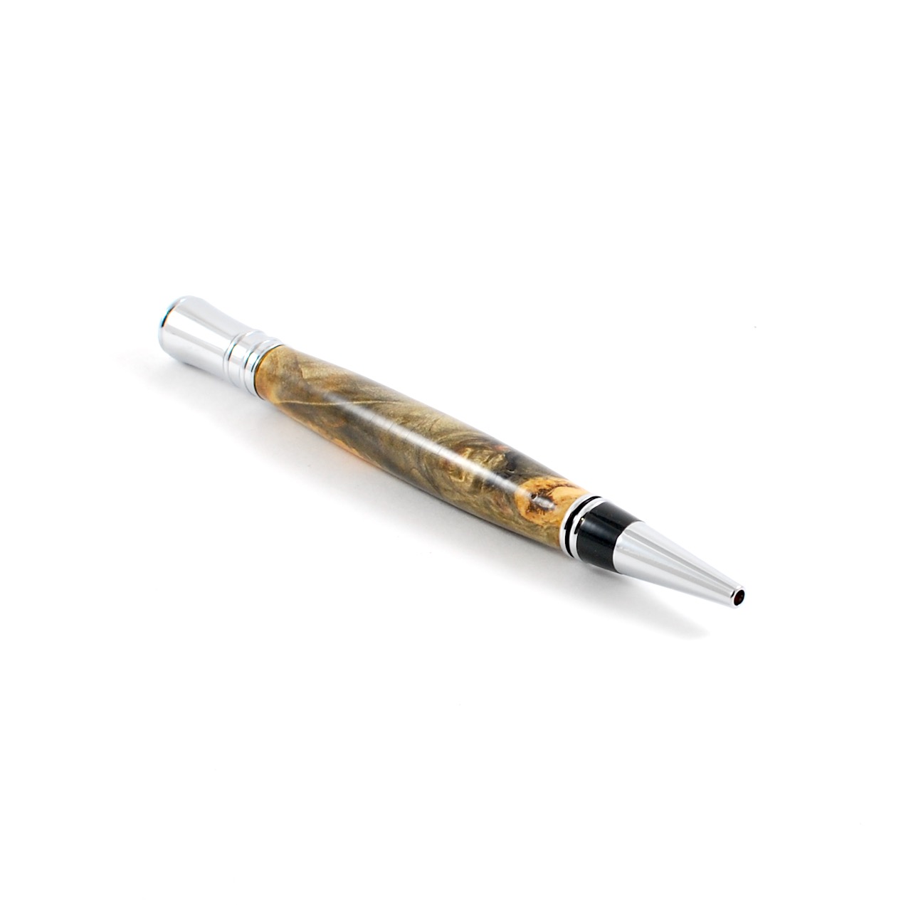 Ball Point Pen Twist • Buckeye Burl Wood Stabilized • Tembusu wood • Luxury premium • Gift for Father • Gift for Mother • Luxury Gifts